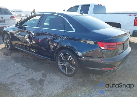 2017 Audi A4 2.0T Premium from USA, damaged, VIN WAUENAF4XHN036636